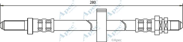 APEC BRAKING Pidurivoolik HOS3367